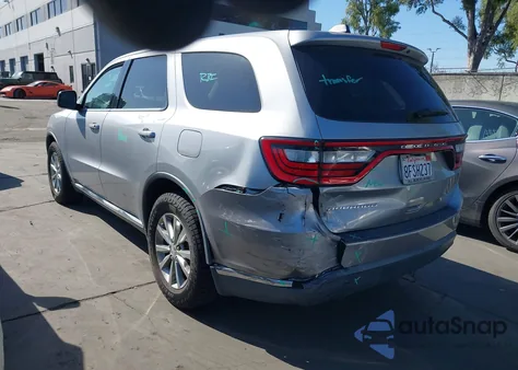 2018 Dodge Durango Sxt Rwd z USA, uszkodzony, nr VIN 1C4RDHAG5JC359625